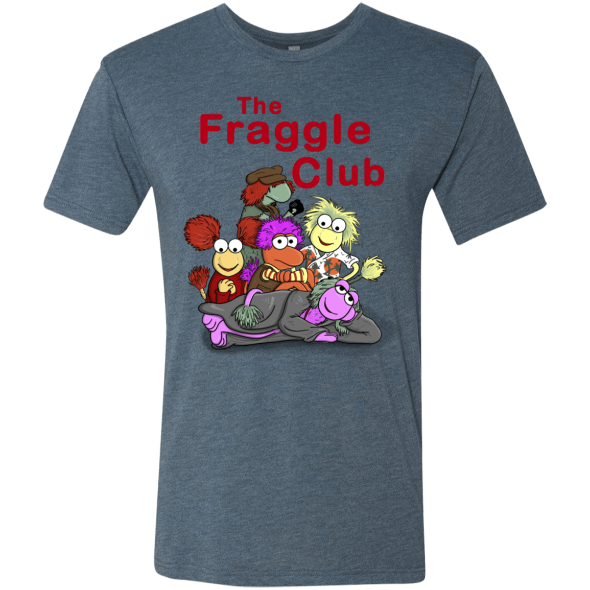 T-Shirts Indigo / S Fraggle Club Men's Triblend T-Shirt