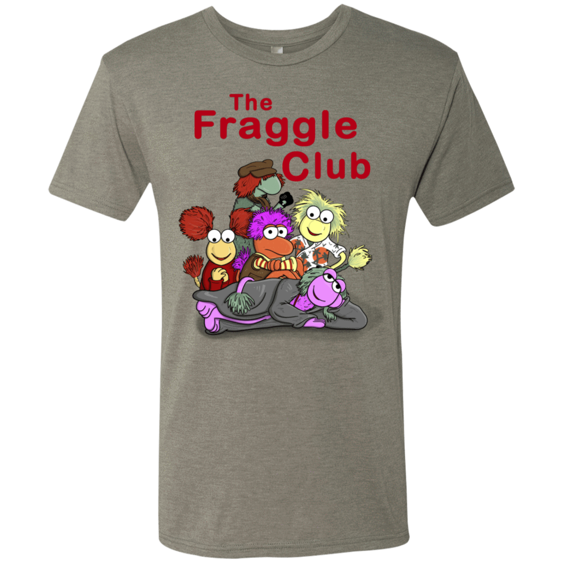 T-Shirts Venetian Grey / S Fraggle Club Men's Triblend T-Shirt