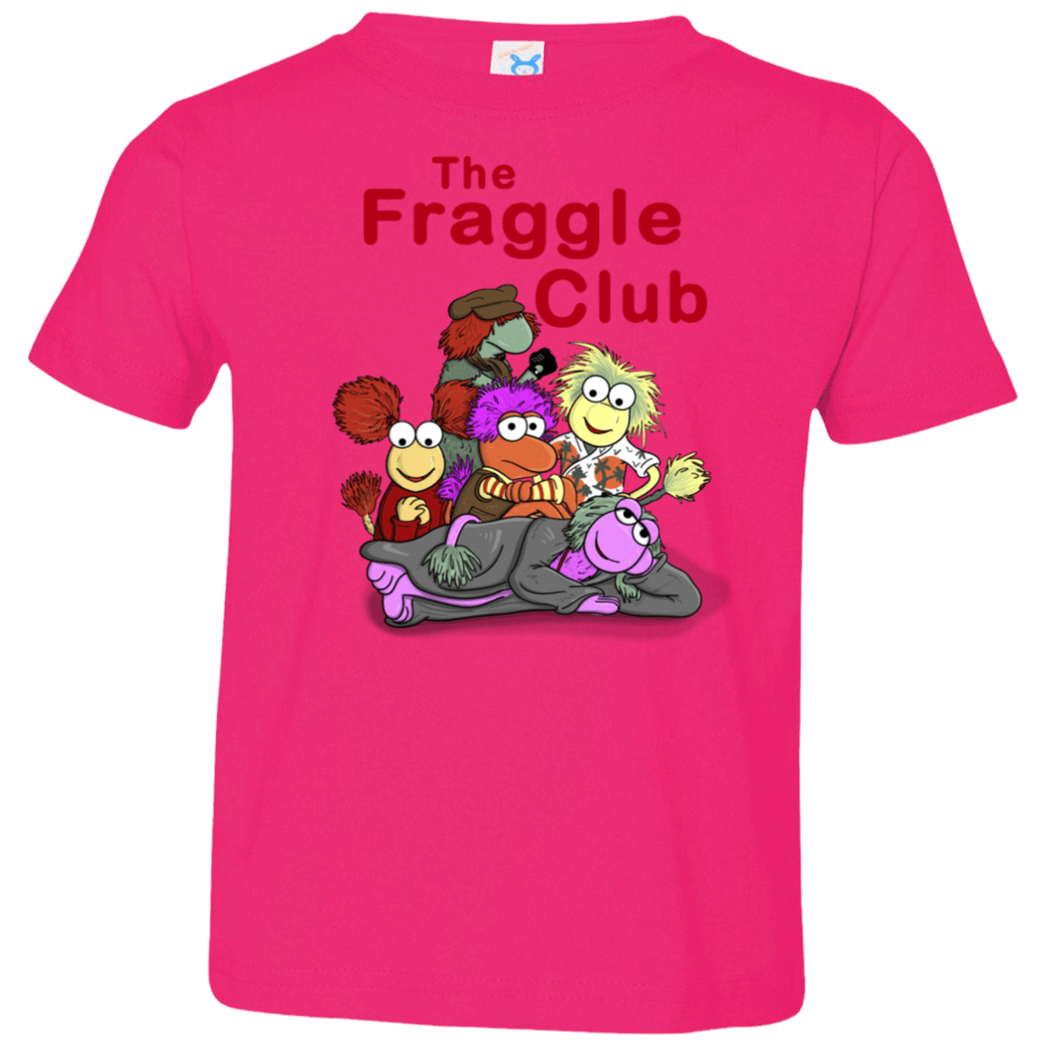 T-Shirts Hot Pink / 2T Fraggle Club Toddler Premium T-Shirt