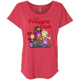 T-Shirts Vintage Red / X-Small Fraggle Club Triblend Dolman Sleeve