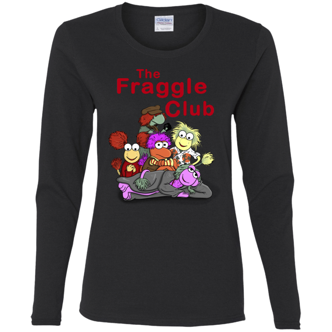 T-Shirts Black / S Fraggle Club Women's Long Sleeve T-Shirt