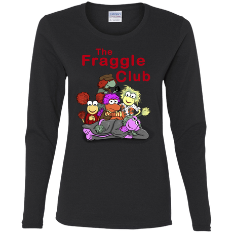 T-Shirts Black / S Fraggle Club Women's Long Sleeve T-Shirt