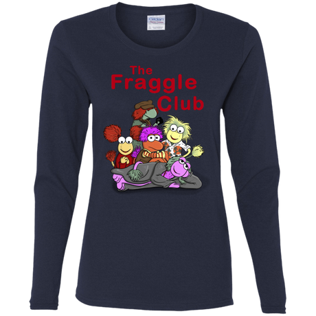 T-Shirts Navy / S Fraggle Club Women's Long Sleeve T-Shirt