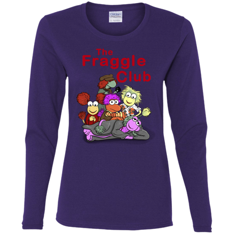 T-Shirts Purple / S Fraggle Club Women's Long Sleeve T-Shirt