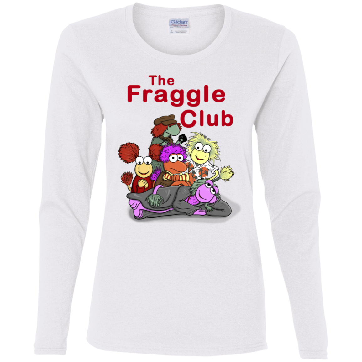 T-Shirts White / S Fraggle Club Women's Long Sleeve T-Shirt