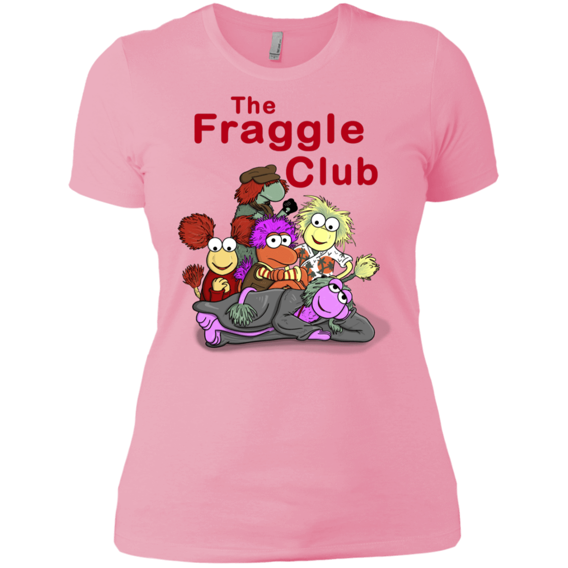 T-Shirts Light Pink / X-Small Fraggle Club Women's Premium T-Shirt