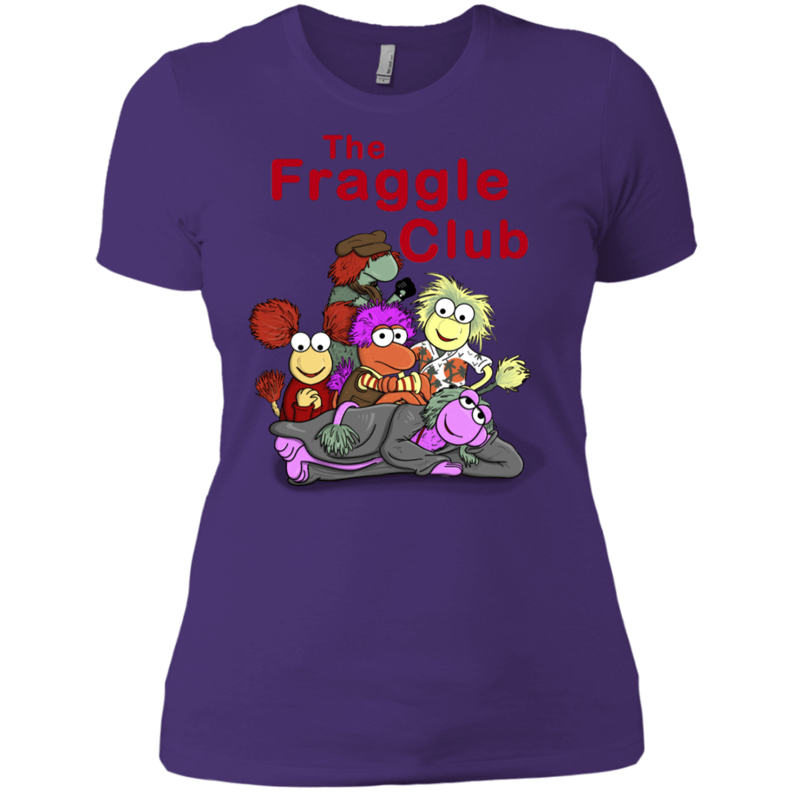 T-Shirts Purple Rush/ / X-Small Fraggle Club Women's Premium T-Shirt