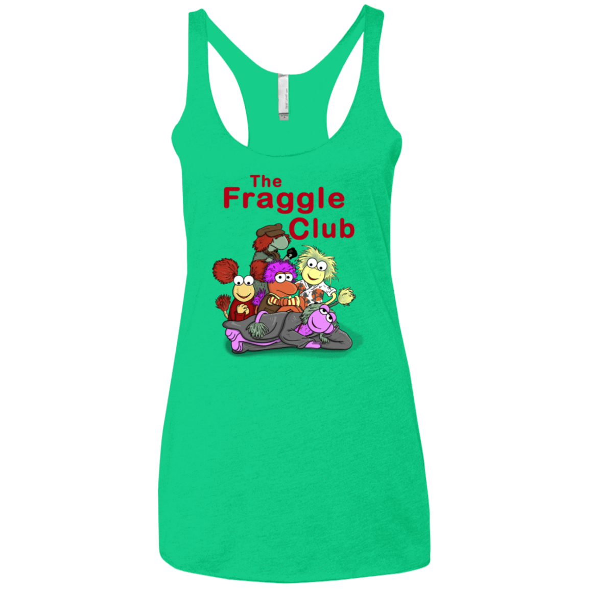 T-Shirts Envy / X-Small Fraggle Club Women's Triblend Racerback Tank