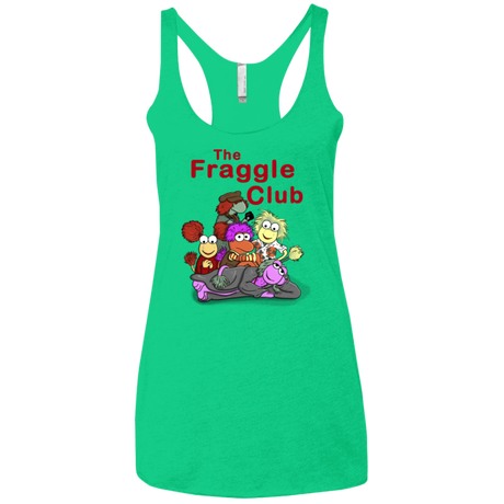 T-Shirts Envy / X-Small Fraggle Club Women's Triblend Racerback Tank