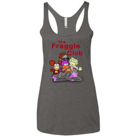 T-Shirts Premium Heather / X-Small Fraggle Club Women's Triblend Racerback Tank