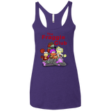 T-Shirts Purple Rush / X-Small Fraggle Club Women's Triblend Racerback Tank