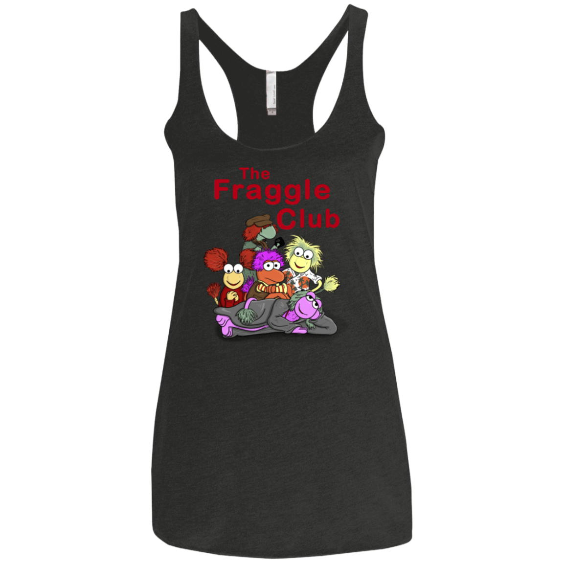T-Shirts Vintage Black / X-Small Fraggle Club Women's Triblend Racerback Tank