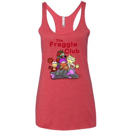 T-Shirts Vintage Red / X-Small Fraggle Club Women's Triblend Racerback Tank