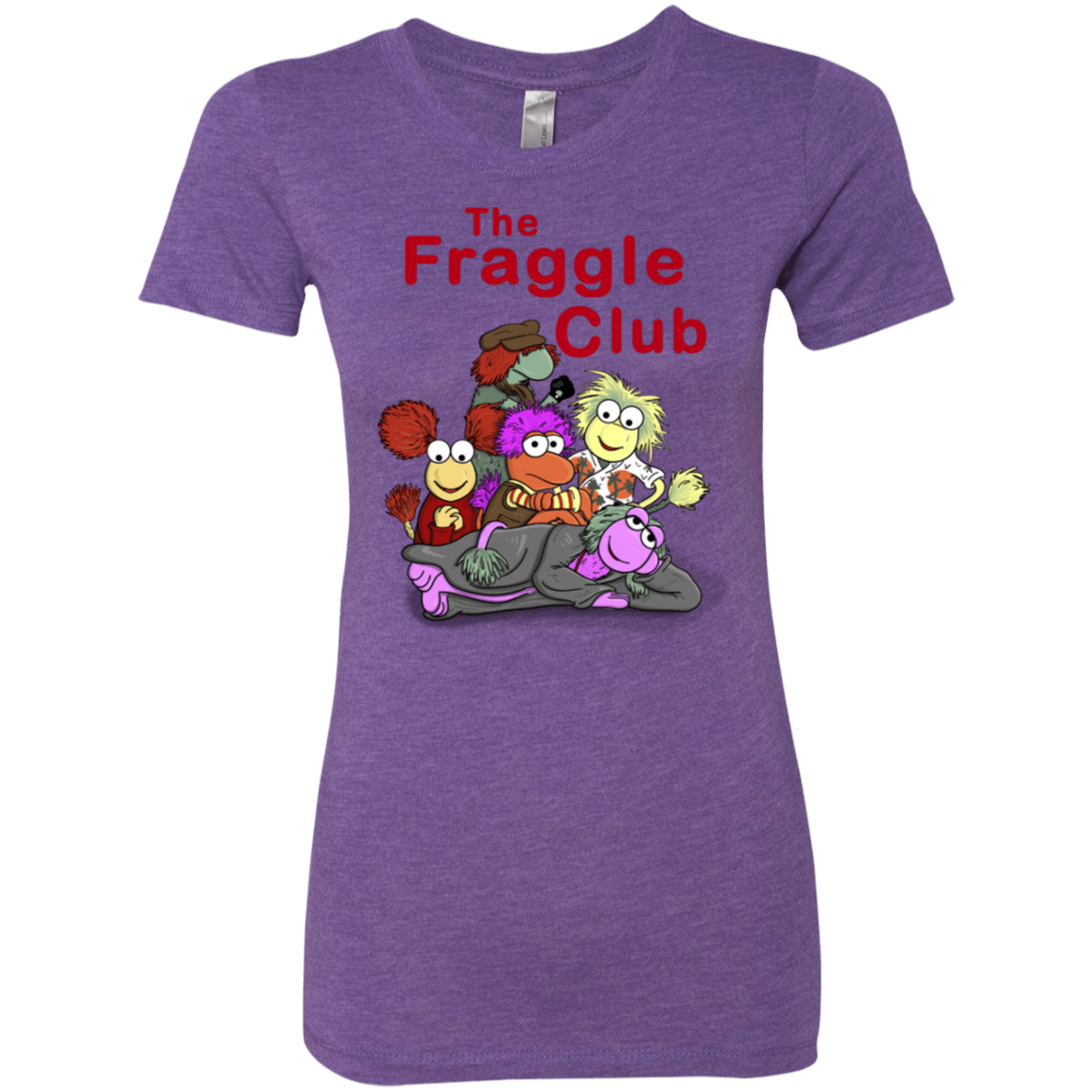 T-Shirts Purple Rush / S Fraggle Club Women's Triblend T-Shirt