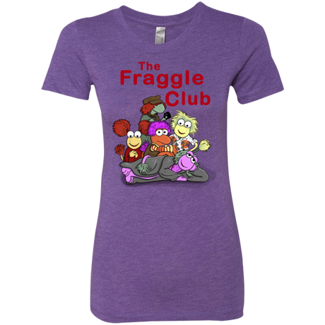 T-Shirts Purple Rush / S Fraggle Club Women's Triblend T-Shirt