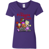 T-Shirts Purple / S Fraggle Club Women's V-Neck T-Shirt