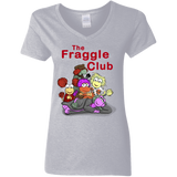 T-Shirts Sport Grey / S Fraggle Club Women's V-Neck T-Shirt