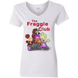 T-Shirts White / S Fraggle Club Women's V-Neck T-Shirt