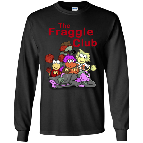 T-Shirts Black / YS Fraggle Club Youth Long Sleeve T-Shirt