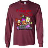 T-Shirts Maroon / YS Fraggle Club Youth Long Sleeve T-Shirt