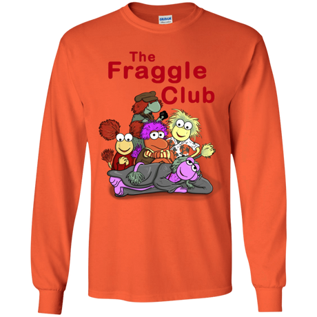 T-Shirts Orange / YS Fraggle Club Youth Long Sleeve T-Shirt