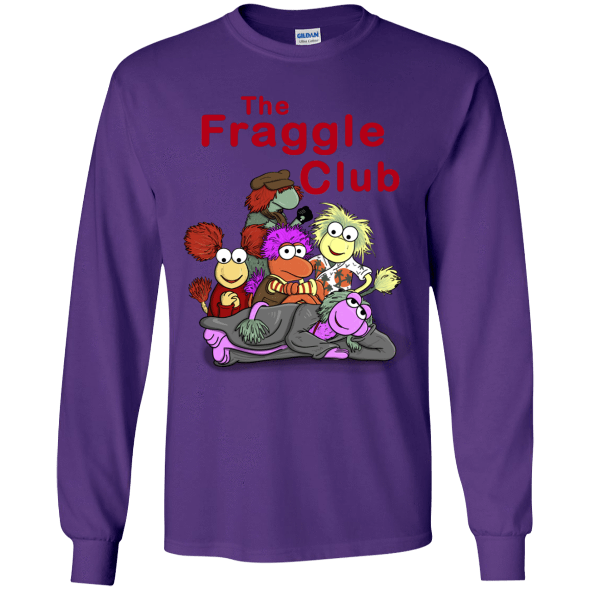 T-Shirts Purple / YS Fraggle Club Youth Long Sleeve T-Shirt