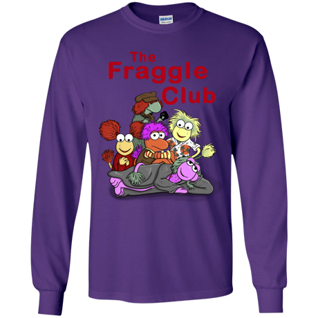 T-Shirts Purple / YS Fraggle Club Youth Long Sleeve T-Shirt