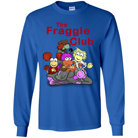T-Shirts Royal / YS Fraggle Club Youth Long Sleeve T-Shirt