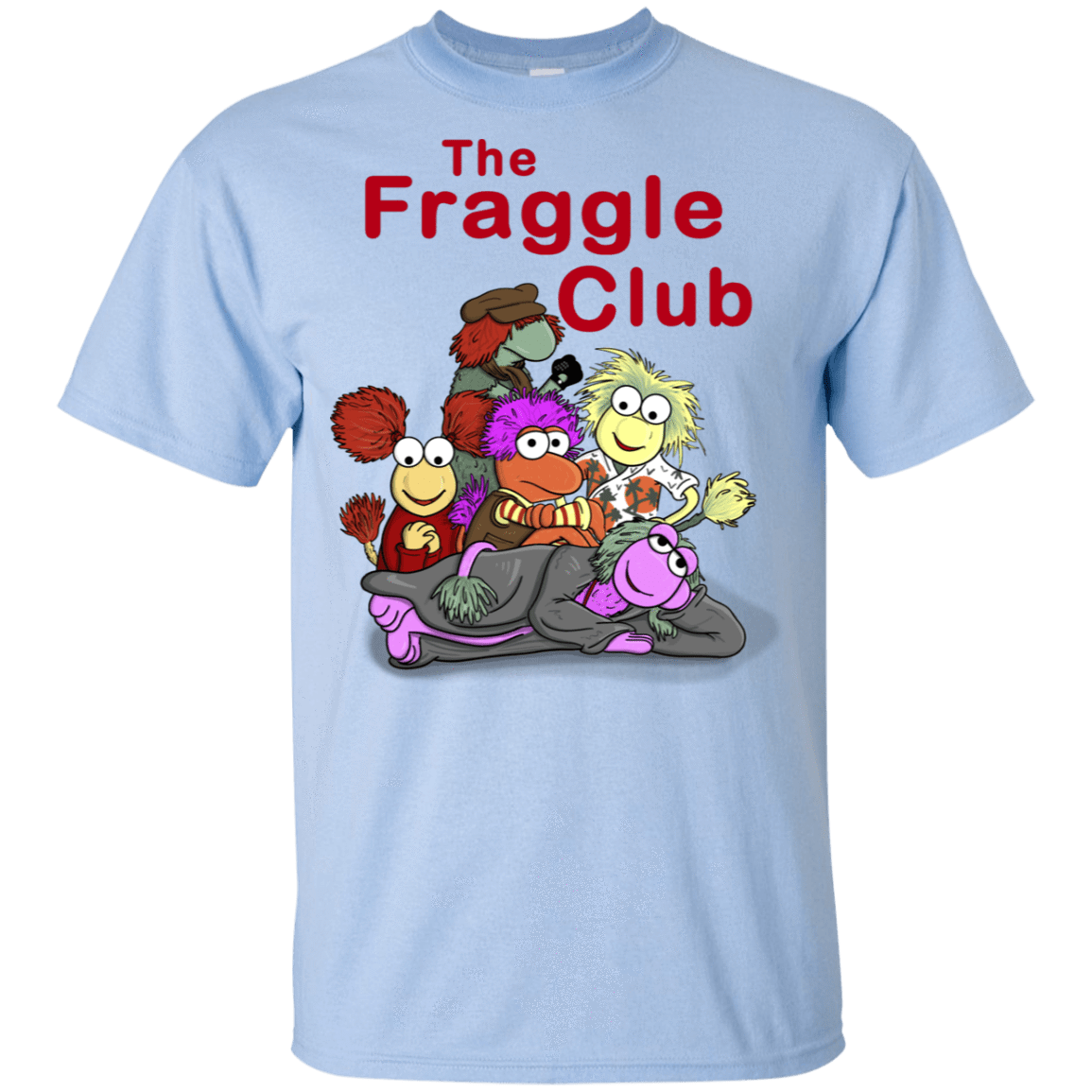 T-Shirts Light Blue / YXS Fraggle Club Youth T-Shirt