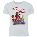 T-Shirts Heather White / YXS Fraggle Club Youth Triblend T-Shirt