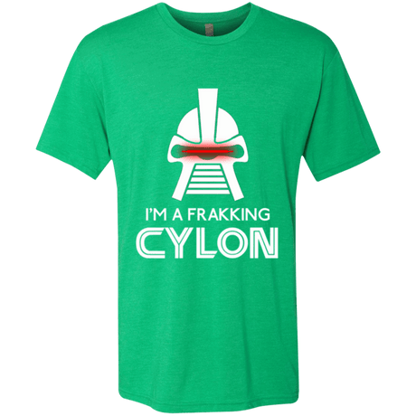 T-Shirts Envy / Small Frakking cylon Men's Triblend T-Shirt