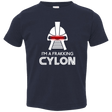 T-Shirts Navy / 2T Frakking cylon Toddler Premium T-Shirt