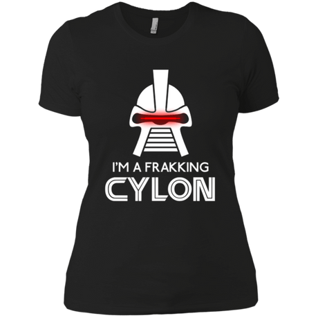 T-Shirts Black / X-Small Frakking cylon Women's Premium T-Shirt
