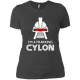 T-Shirts Heavy Metal / X-Small Frakking cylon Women's Premium T-Shirt