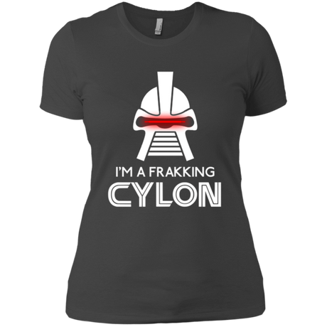 T-Shirts Heavy Metal / X-Small Frakking cylon Women's Premium T-Shirt