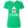 T-Shirts Envy / Small Frakking cylon Women's Triblend T-Shirt
