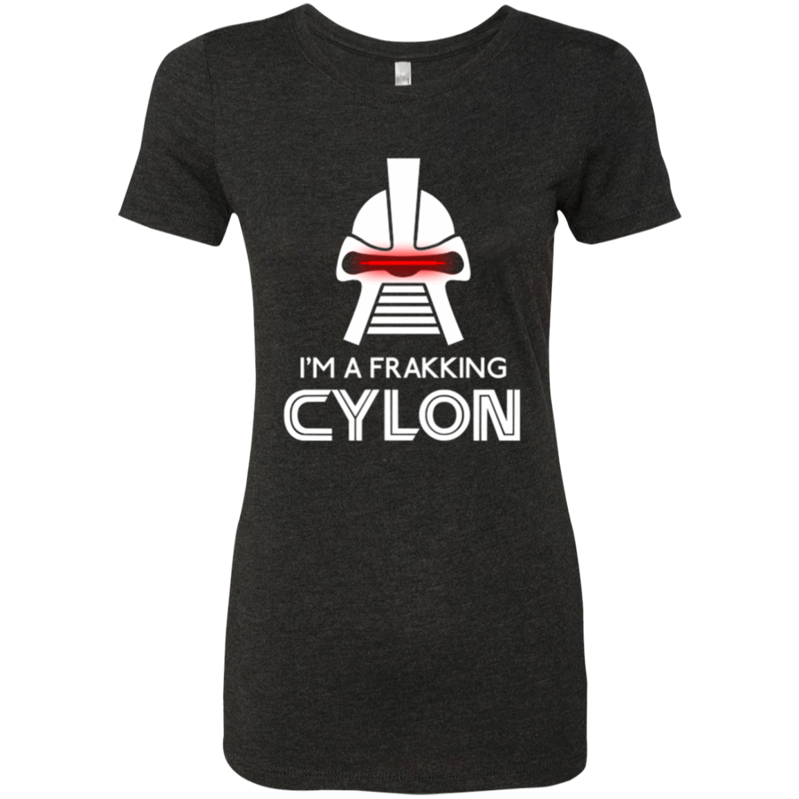 T-Shirts Vintage Black / Small Frakking cylon Women's Triblend T-Shirt