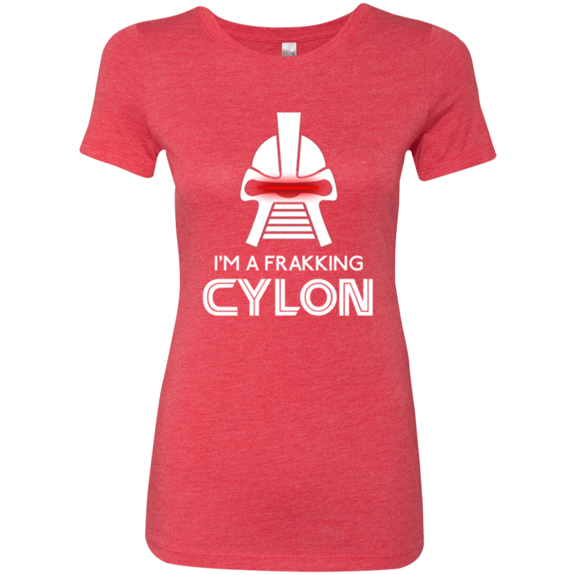 T-Shirts Vintage Red / Small Frakking cylon Women's Triblend T-Shirt