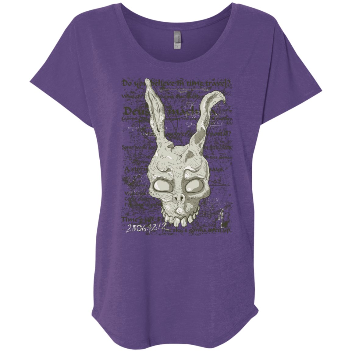 T-Shirts Purple Rush / X-Small Frank's Legacy Triblend Dolman Sleeve