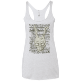 T-Shirts Heather White / X-Small Frank's Legacy Women's Triblend Racerback Tank