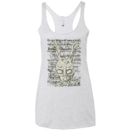 T-Shirts Heather White / X-Small Frank's Legacy Women's Triblend Racerback Tank
