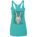 T-Shirts Tahiti Blue / X-Small Frank's Legacy Women's Triblend Racerback Tank