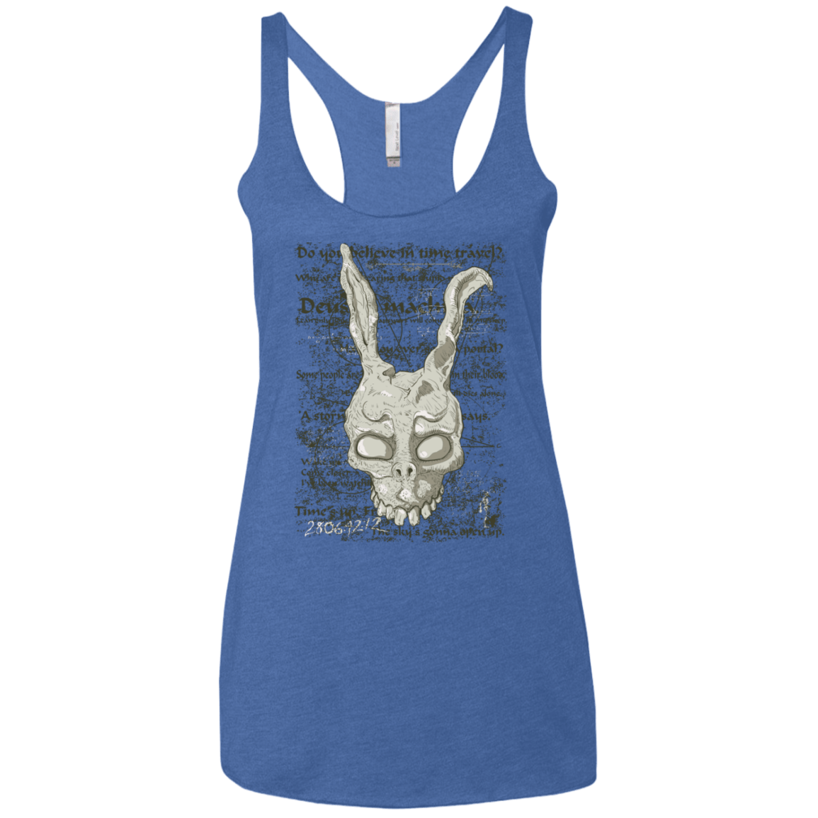 T-Shirts Vintage Royal / X-Small Frank's Legacy Women's Triblend Racerback Tank
