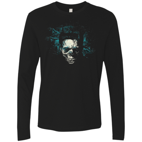 T-Shirts Black / Small FRANKESTEIN Men's Premium Long Sleeve