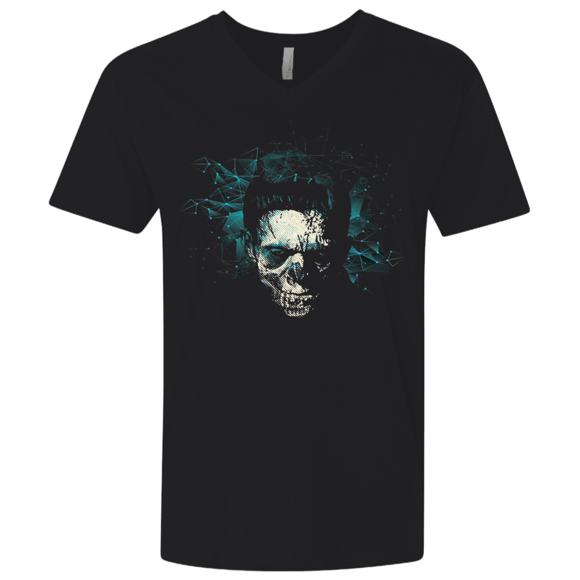 T-Shirts Black / X-Small FRANKESTEIN Men's Premium V-Neck
