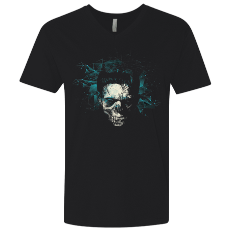 T-Shirts Black / X-Small FRANKESTEIN Men's Premium V-Neck