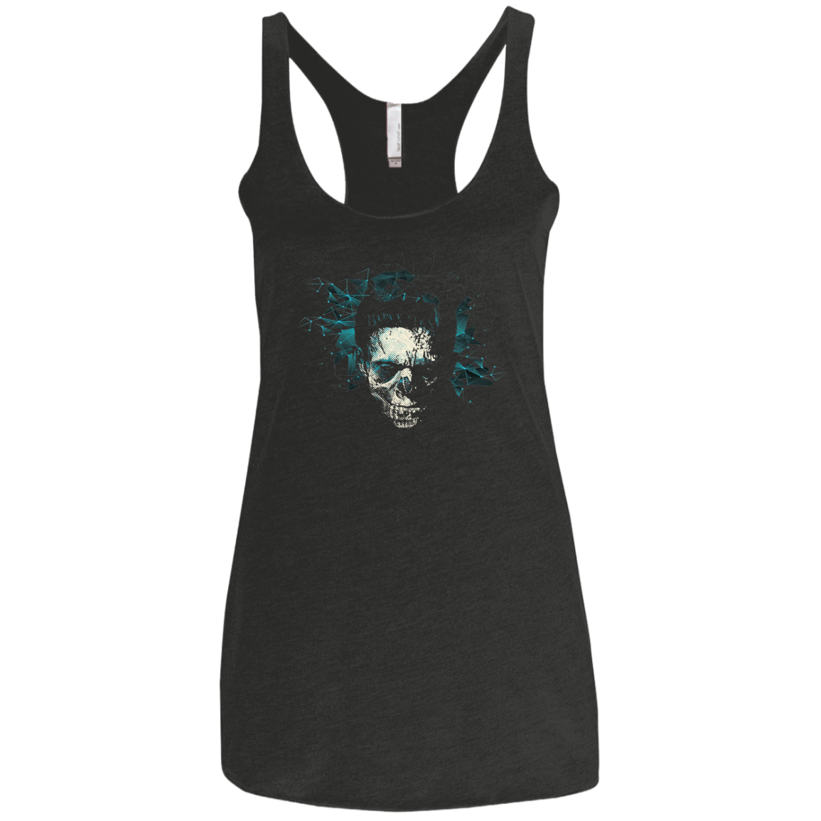T-Shirts Vintage Black / X-Small FRANKESTEIN Women's Triblend Racerback Tank