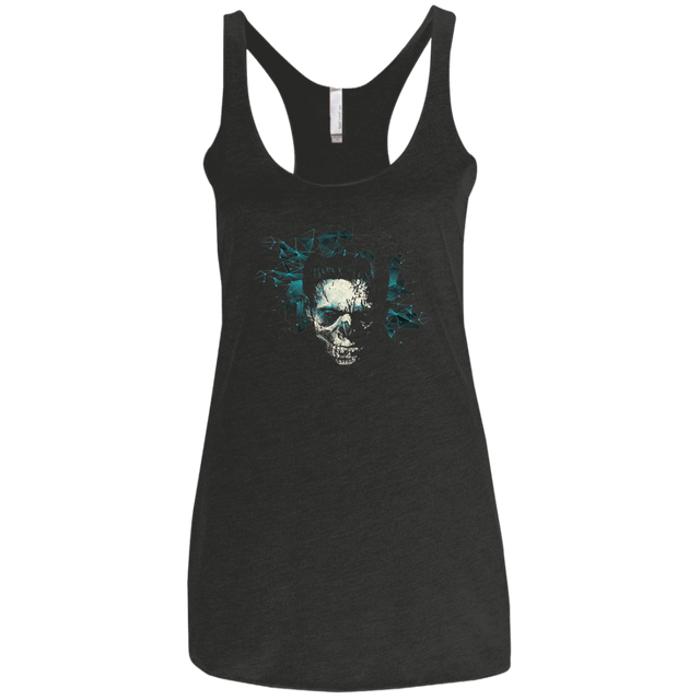 T-Shirts Vintage Black / X-Small FRANKESTEIN Women's Triblend Racerback Tank