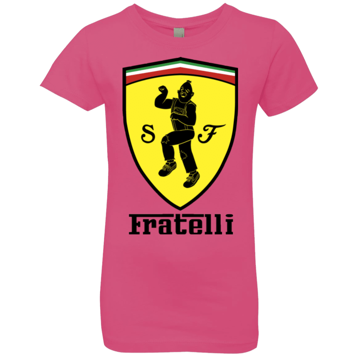 T-Shirts Hot Pink / YXS Fratelli Girls Premium T-Shirt