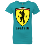 T-Shirts Tahiti Blue / YXS Fratelli Girls Premium T-Shirt